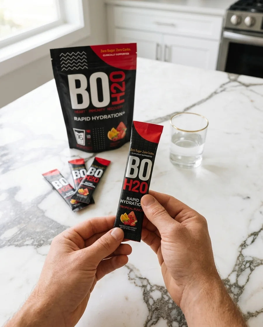 Open one stick of Bo H2O