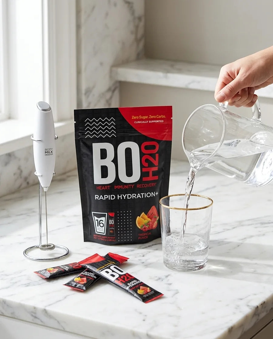 Add to 16-20 oz of cold water