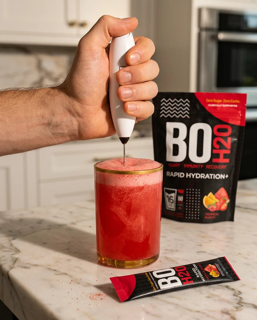 Shake or stir until thoroughly mixed